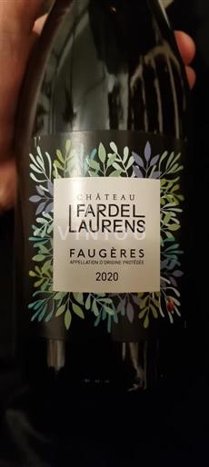 Languedoc Faugères Château Fardel Laurens 2020