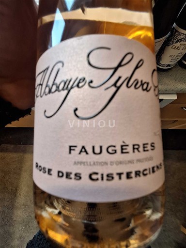 Languedoc Faugères Abbaye Sylva Plana Rosé des Cisterciens 2023