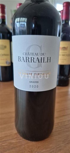 Bordeaux Graves Château Barrailh Grave Singalien 2020