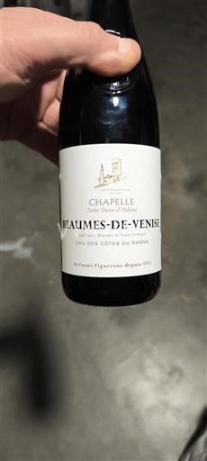 Rhône-dalen Beaumes de Venise Chapelle Ikke årgangsbestemt
