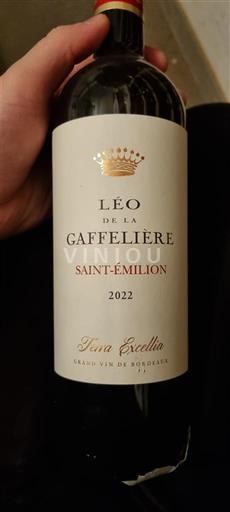 Bordeaux Saint-Émilion Léo de la Gaffelière Terra Excelsia 2022