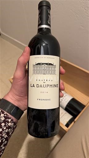 Bordéus Fronsac Château La Dauphine 2014