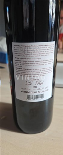 Bordeaux Saint-Émilion Grand Cru Grand Cru Château Rol 2022
