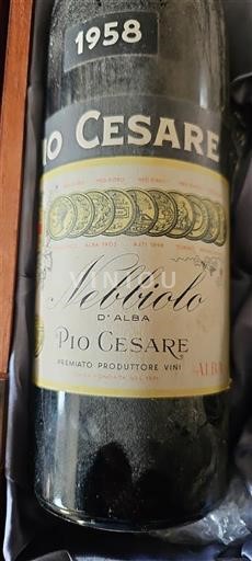 Piemonte Nebbiolo d'Alba Pio Cesare 1958