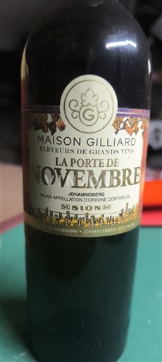 Valais Not Specified Maison Gilliard Johanisberg - La Porte de Novembre 2020