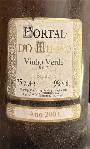 Bồ Đào Nha Rượu vang xanh Portal do Minho 2004