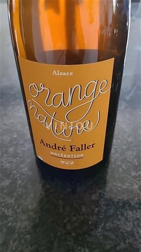 Alsazia André Faller Orange Nature Macération 2022