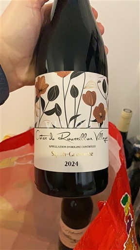 Вина Rouge sec Syrah-Grenache 2024 Francuska Rusijon Кот дю Русијон Вилаж AOC