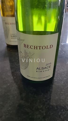 Alsazia Château Bechtold Klevner 2015