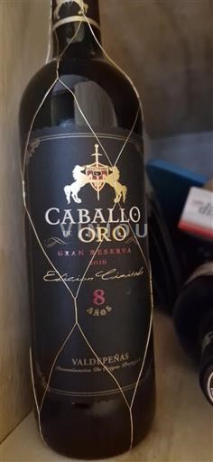 Кастилія-Ла-Манча Вальдепеньяс Caballo de Oro Gran Reserva 2010