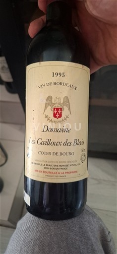 Bordeaux Côtes-de-bourg Domaine Les Cailloux des Blais 1995