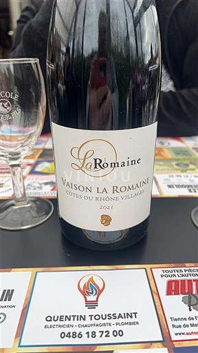 Valle del Rodano Côtes-du-rhône-villages La Romaine Vaison La Romaine 2021