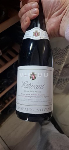 Bourgogne Boisseaux-Estivant Estivant de la Maison Icke årgångsbetecknad