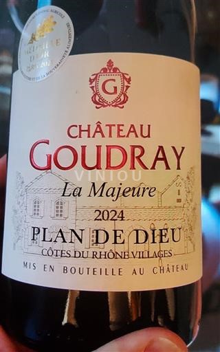 Rhônen laakso Määrittelemätön Château Goudray La Majeure 2024