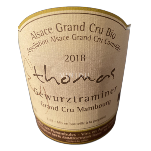 Alsace Alsace Grand Cru Thomas Gewurztraminer 2018