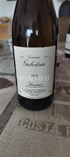 Vale do Loire Saumur Domaine Guiberteau 2016