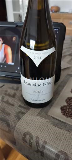 Bourgondië Rully Domaine Ninot Chaponnière 2023