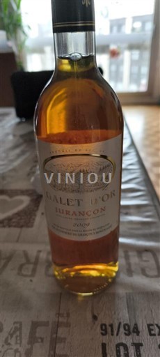 Sydvestfrankrig Jurançon Labranche Laffont Galet d'Or 2009