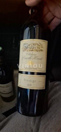 Vinhos Rouge sec Prestige Château Puech-Haut 2010 França Languedoque Não especificado AOC