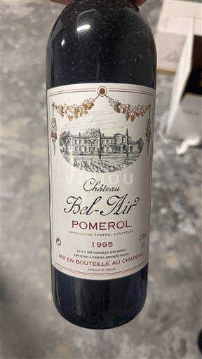 Bordéus Pomerol Château Bel Air 1995