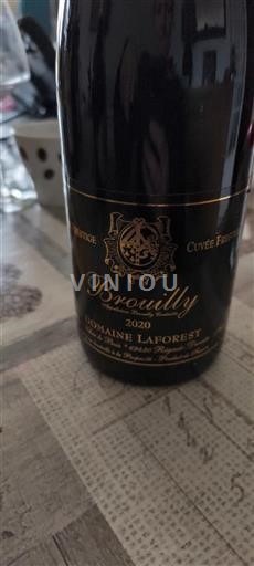 Beaujolais Brouilly Domaine Laforest François 2020