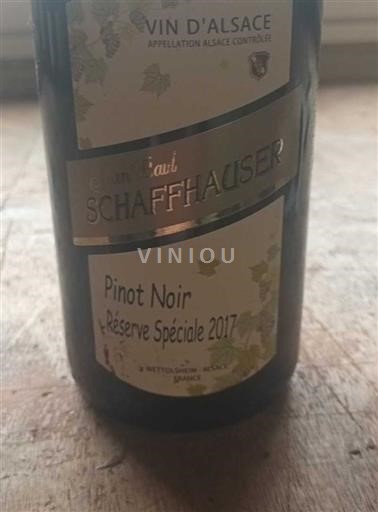 Alsazia Domaine Schaffhauser Réserve Spéciale 2017