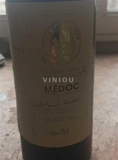 Bordeaux Médoc Les Saint Jean 1997