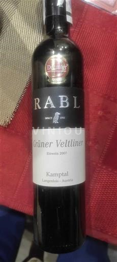 Hạ Áo Kamptal DAC Rabl Grüner Veltliner 2007