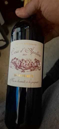 Bordeaux Croix d'Apolline 2017