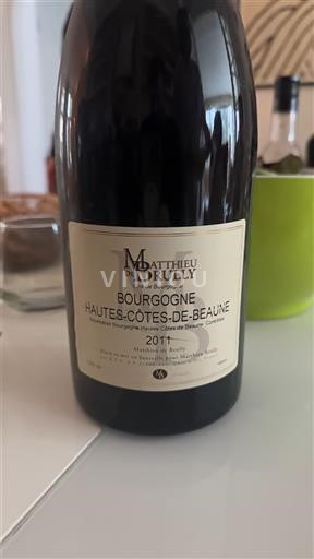 Bourgondië Hautes Côtes de Beaune Matthieu de Brully 2017