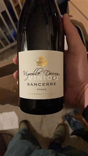 Loire Valley Sancerre Vignoble Dauny Pynoz 2022