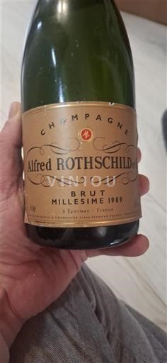 Champagne Alfred Rothschild 1989