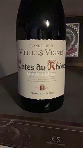 Valle del Rodano Côtes-du-Rhône Grande Cuvée Vieilles Vignes 2022