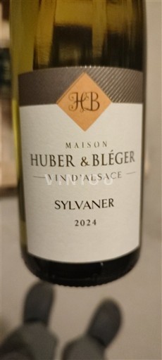 Vini Blanc sec Maison Huber & Bléger 2024 Francia Alsazia Vin de France
