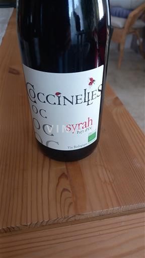 Languedoc a Roussillon Pays d'Oc Coccinelles Syrah Neročník