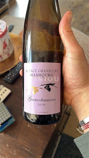 Alsace Gewurztraminer Grand Cru Scvb Grand cru mambourg 2016