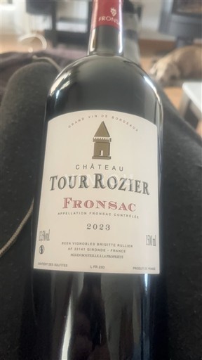 Бордо Фронсак Château Tour Rozier 2020