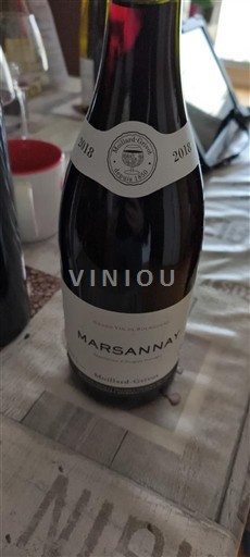 Bourgogne Marsannay Domaine Bernard Rion 2018