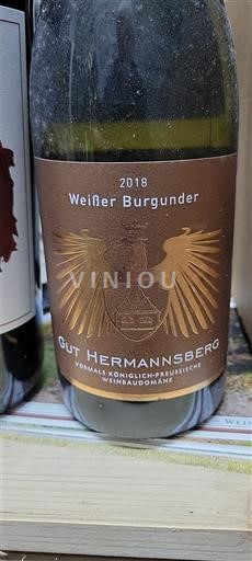 Nahe Gut Hermannsberg Weißer Burgunder 2018