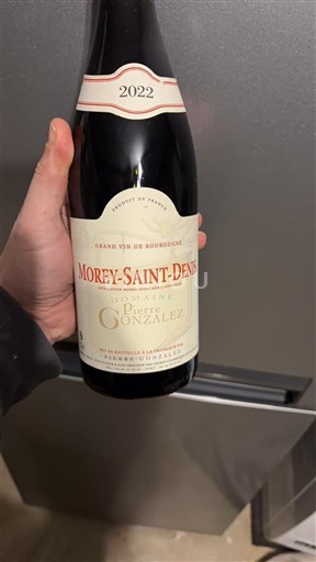 Bourgondië Morey-saint-denis Domaine Pierre Gonzalez 2022