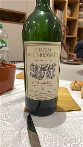 Bordeaux Haut-Médoc Château Haut-Brignays 1991