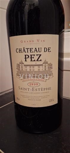 Bordeaux Saint-Estèphe Château Pez 1999