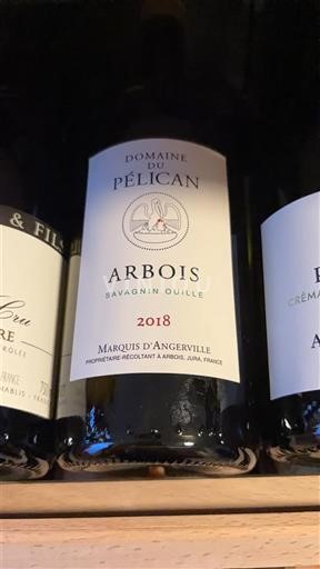 Jura Arbois Domaine Péllican Marquis d'Angerville 2018