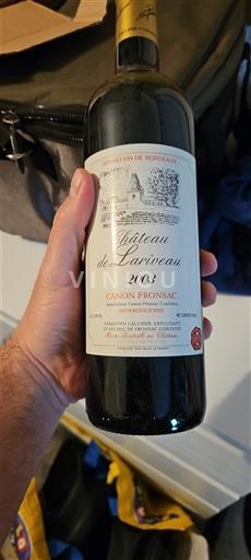 Bordeaux Canon-Fronsac Château Lariveau 2003