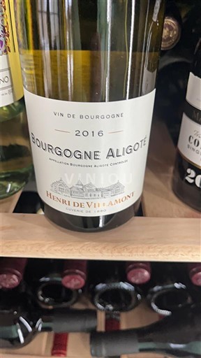 Borgogna Borgogna Aligoté Henri de Villamont 2016