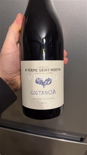 Rhône-dalen Beaumes de Venise La Ferme Saint-Martin Costancia 2019