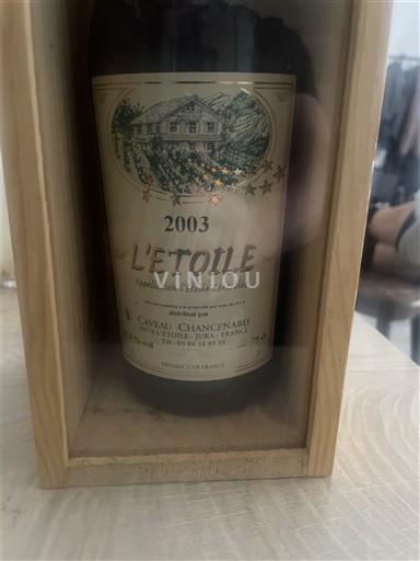 Жура L'Étoile Caveau Chancernard 2003