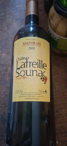 South West Madiran Château Latreille Sounac 60's 2009