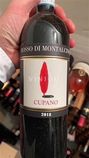 Toscana Rosso de Montalcino Cupano 2018