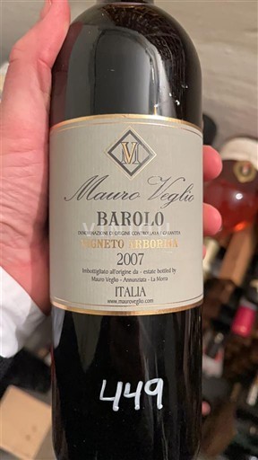 Piemonte Barolo Mauro Veglio Arborina 2007
